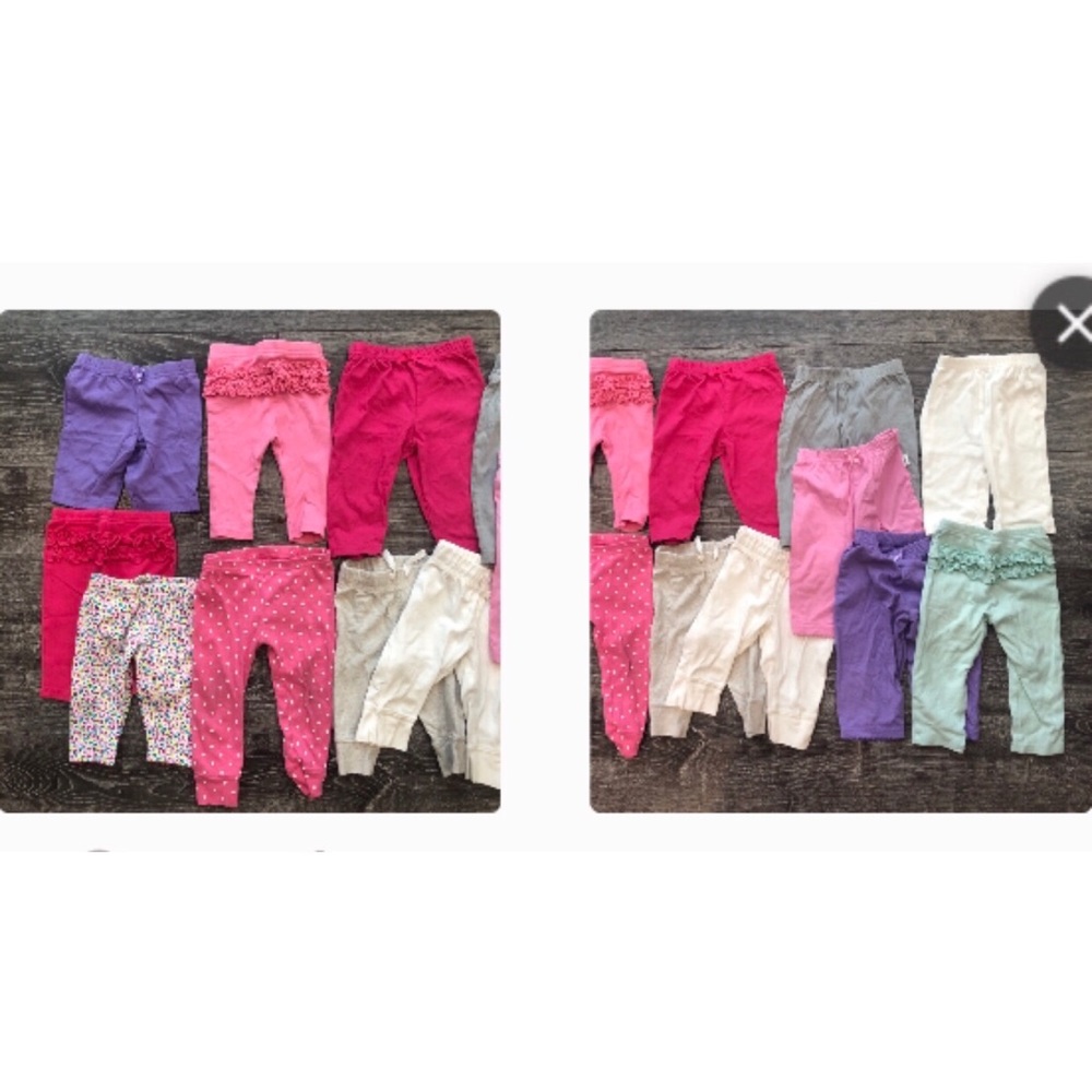 Random selection of pants size newborn- 6 months